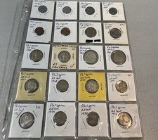 Lot of 20 Philippines Coins 1958-1996 10 Cent-25 Cent Variety