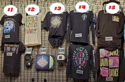 Dance Gavin Dance 2026 Tour merch T-Shirt reprint