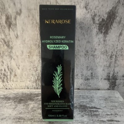 Kerarose Shampoo Rosemary Hydrolyzed Keratin 100ml Nourishes Moisturizes Hair