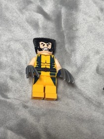 RARE Lego Deadpool Minifigure Marvel Wolverine's Chopper Showdown 6866 Sh0032