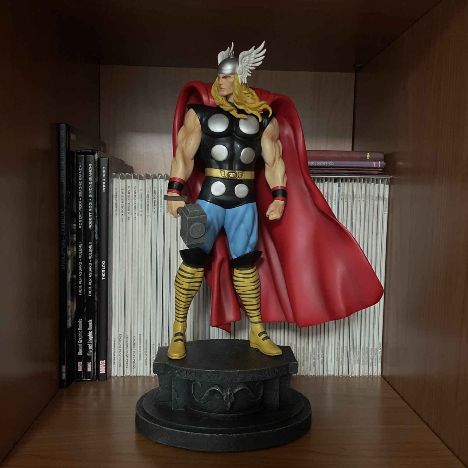 Mighty Thor Painted Statue Randy Bowen Designs Classic Museum Pose AVENGERS