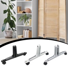 Support Écran Support de Cloison Mobile Base de Séparation Pieds de Partition