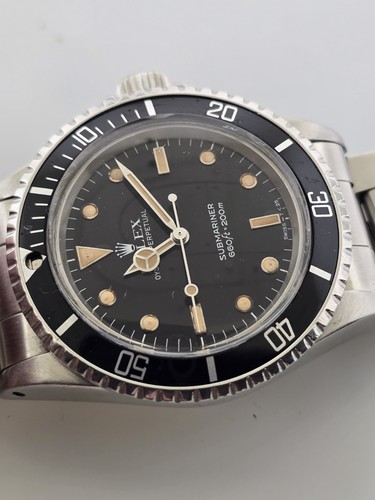 Rolex Submariner 5513 S/S 1988 "R" Serial 40MM Dive Watch. Stunning. B/P  - Afbeelding 8 van 15