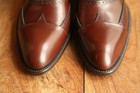 Louis Vuitton Brown Leather Chelsea Brogue Boots Shoes Mens UK 8 US 9 EU 42
