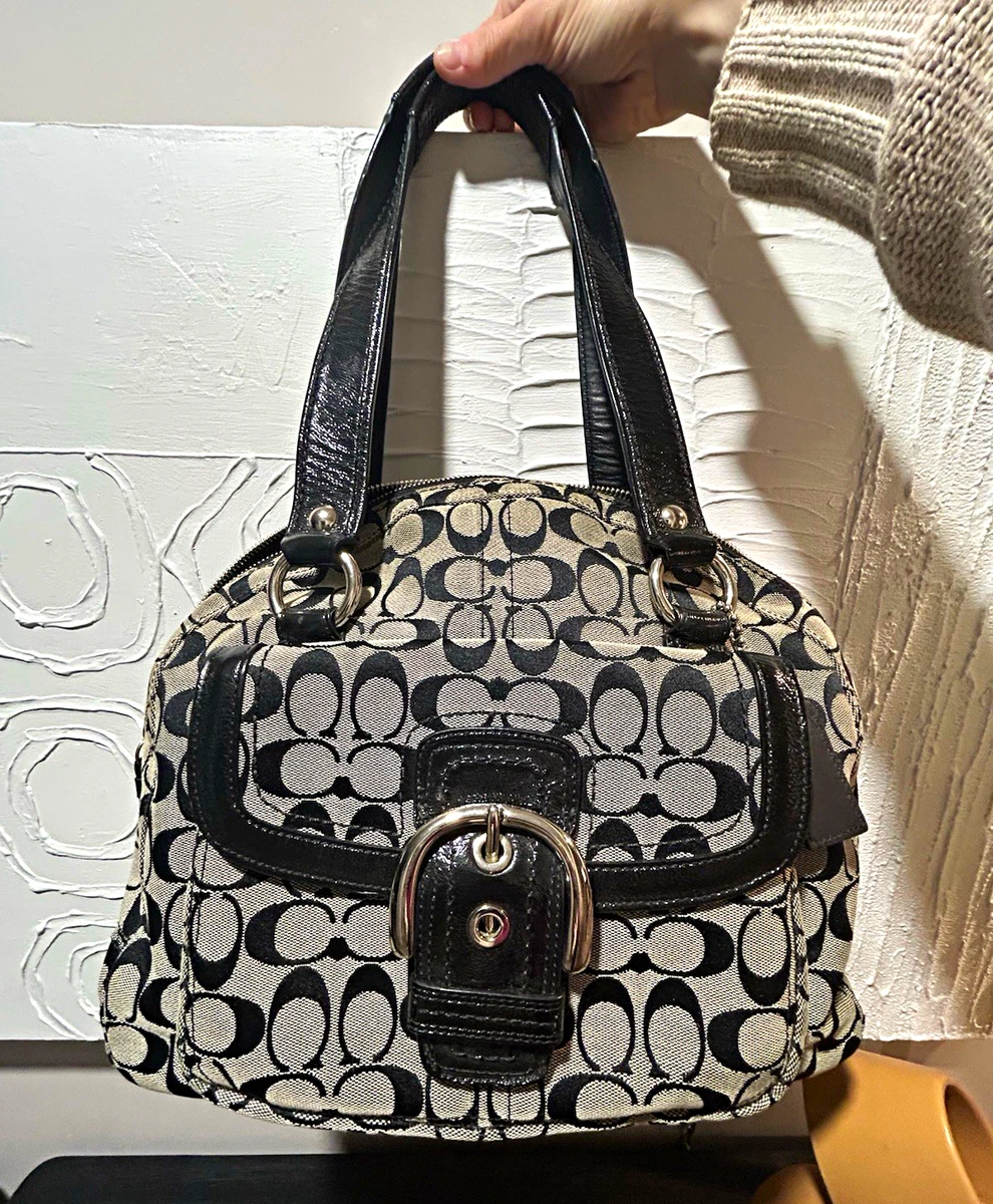 Coach Buckle Canvas Exterior Bags & Handbags for Women for sale | eBay