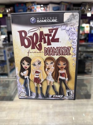 Bratz Forever Diamondz - Nintendo GameCube GC- CIB Complete Tested