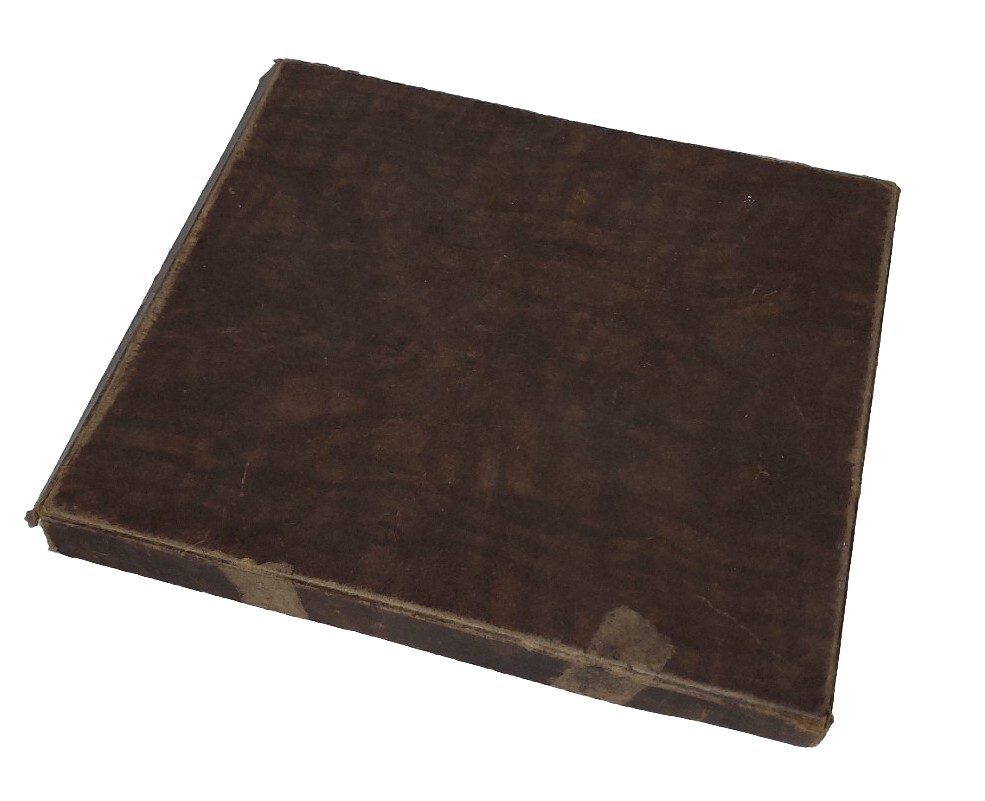 Rare 1950s Vintage Devon Leathercraft Shops Display Leather Initials