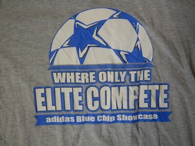 ADIDAS Blue Chip Show Case T-Shirt Grey S UK