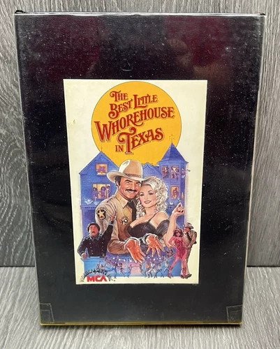 The Best Little Whorehouse in Texas BETAMAX Tape - Erol's Video Club - READ