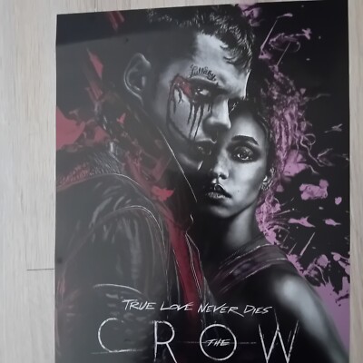  The CROW Poster Kinoplakat Kinoposter  Plakat  (TRUE LOVE NEVER  DIES )   A3
