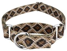 Country Brook Petz® Rattlesnake Martingale Dog Collar