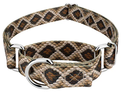 COUNTRY BROOK DESIGN Country Brook Petz® Rattlesnake Martingale Dog Collar