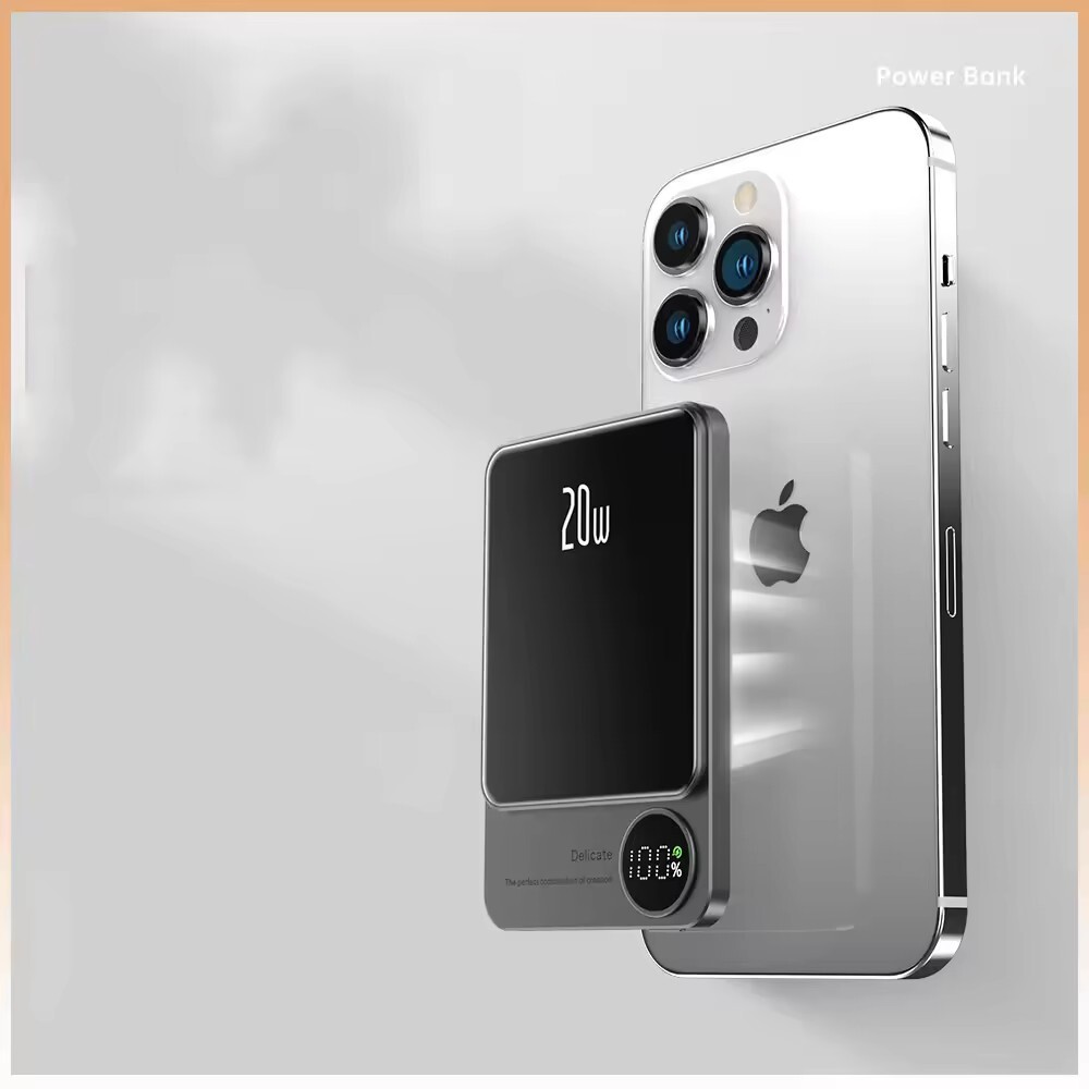 磁気ワイヤレスパワーバンク10000mah