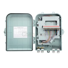24 Cores FC Adapters Pigtail FTTH Fiber Optic Distribution Box Termination Box