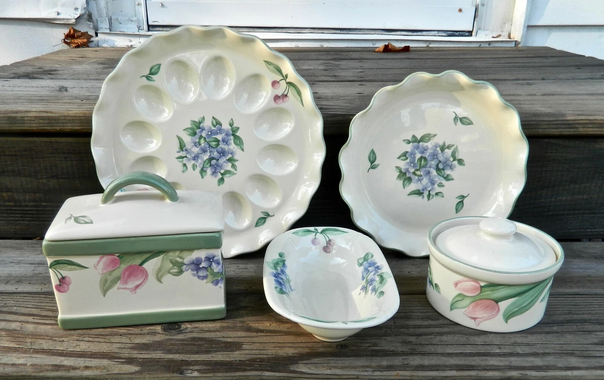 Garden Party Dinnerware, Serveware, Drinkware - Pfaltzgraff