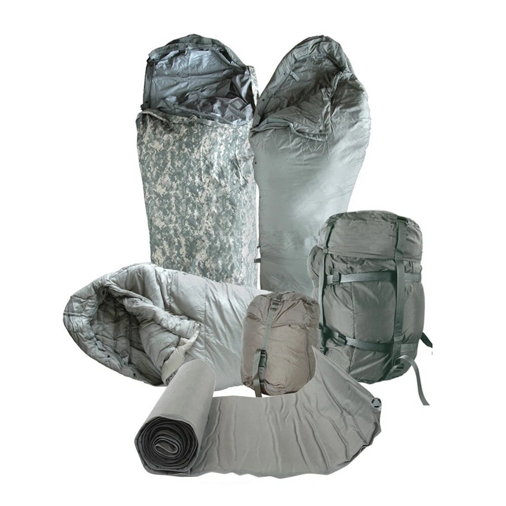 5-Piece Modular Sleep System ACU Digital & Inflatable Sleeping Pad - Used
Opens in a new window or t