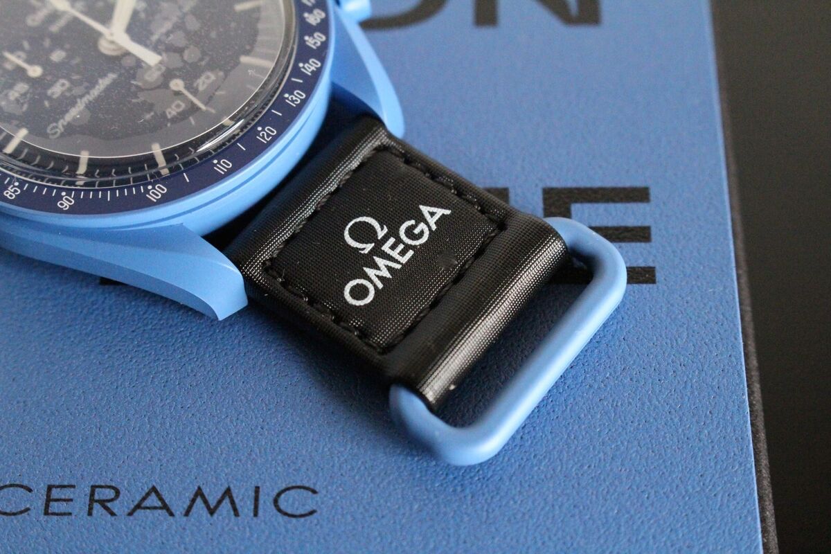 Swatch x Omega Bioceramic Moonswatch Mission To NEPTUNE Swatch x Omega Bioceramic Moonswatch Mission To NEPTUNE