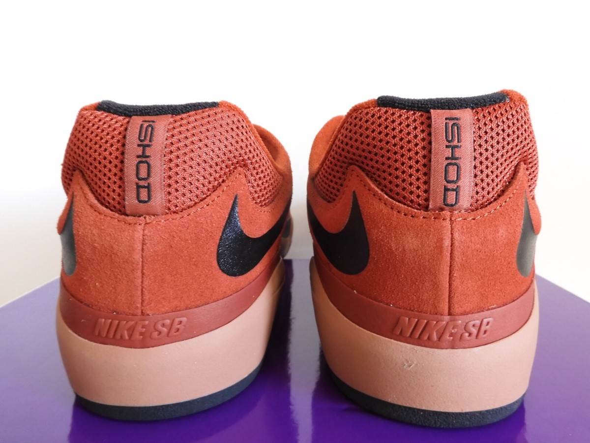 Nike SB Ishod SB Rugged Orange Mineral Suede Skate Shoes DC7232-800 Men\'s 8.5 Nike SB Ishod Wair Skate Shoes - DC7232-800 Raffles & Where  main image 2