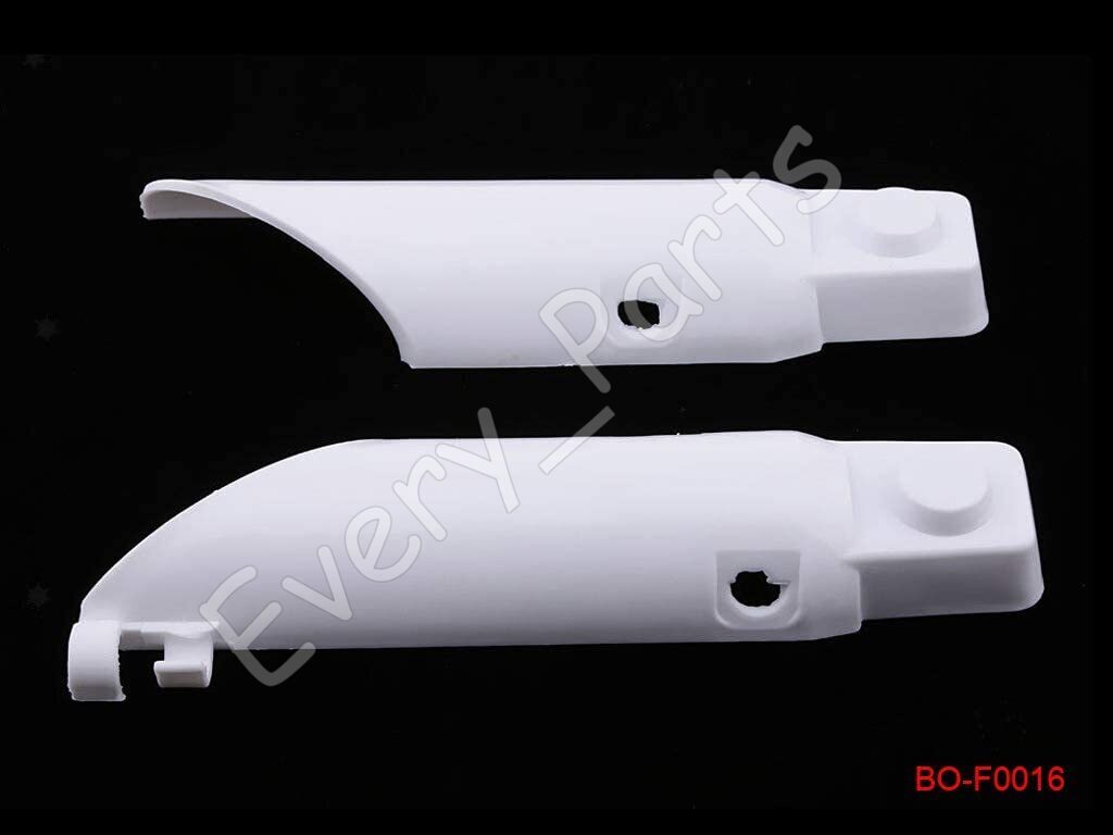 Honda XR50 CRF50 Front Suspension Cover Fork Guard Plastic Fender Set