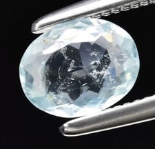 0.39ct 6x4.8mm Oval Natural Blue Paraiba Tourmaline (Copper) Africa