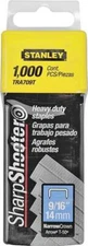 STANLEY TRA709T Narrow Crown Staple, 9/16 in L Leg, Pack