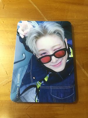 MONSTA X 3rd Mini Album All in LOST Ver. Wonho Photo Card Official