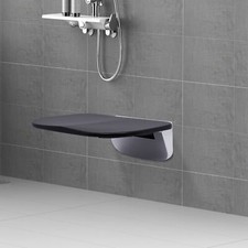 14" Folding Shower Seat Wall Mounted Bench Modern Bathroom Shower Stool 440lbs