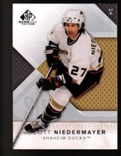 2007-08 SP Game Used #100 Scott Niedermayer ANAHEIM DUCKS