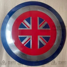 Captain Carter Shield - Metal Prop Replica - Screen Accurate 1:1 Scale Stainless