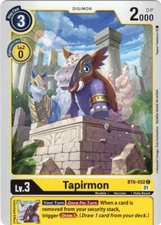 Digimon Card - (NM) Tapirmon BT6-032 - Bandai