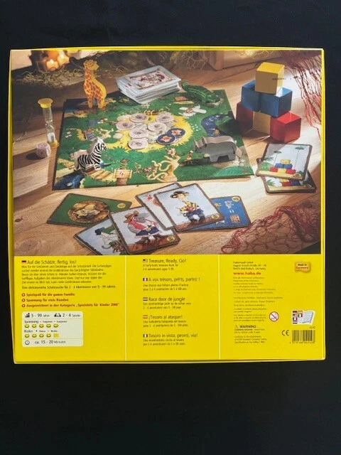 Auf die Schätze fertig los- Brettspiel Spiel von HABA vollständig G51100 - Bild 3 von 4