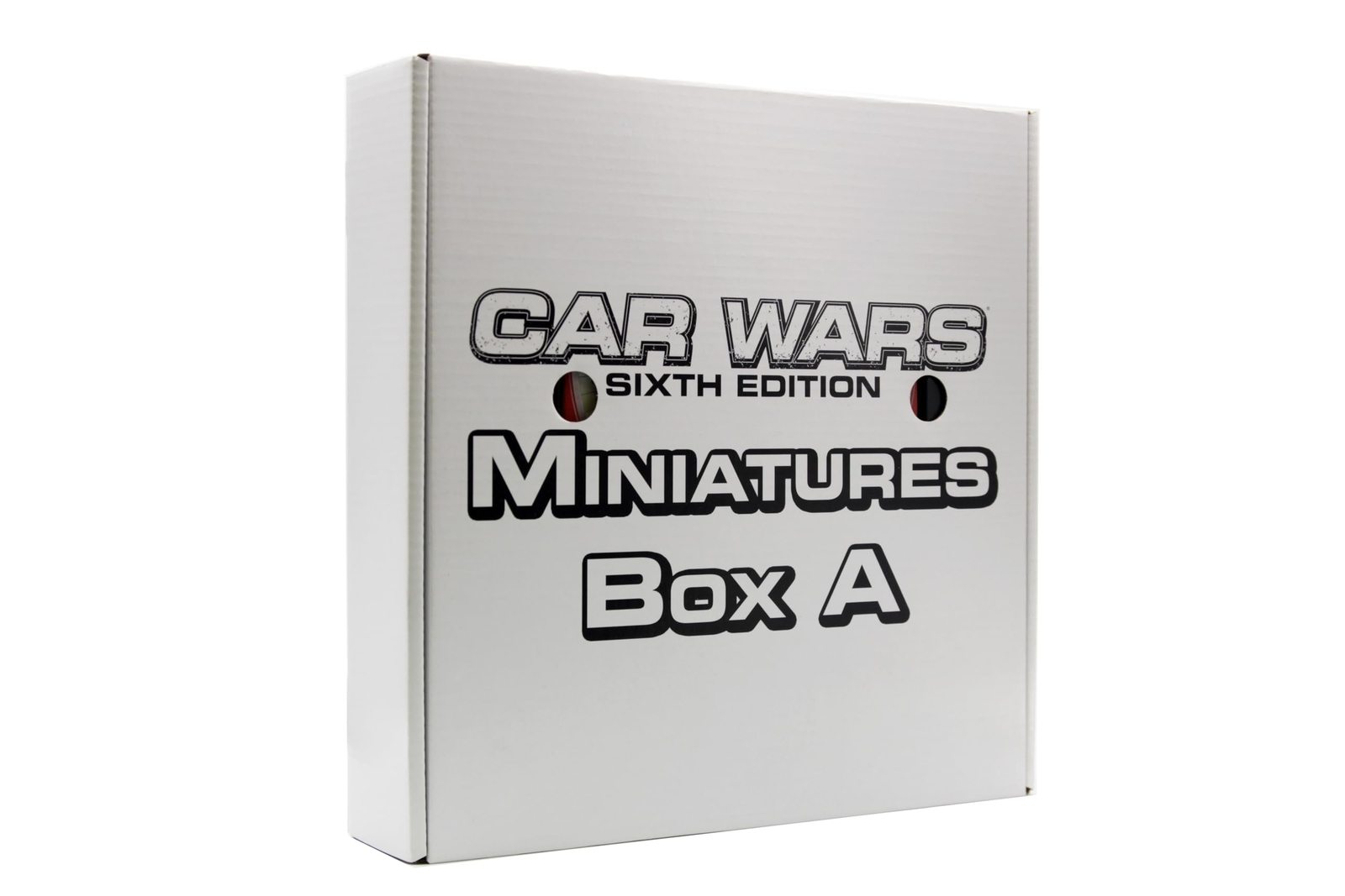Car Wars Miniatures Box A Red/Yellow Strategy Game Accessory