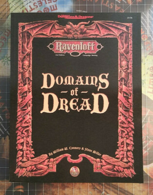 Domains of Dread - Ravenloft - Dungeons & Dragons Softcover - D&D