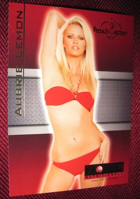 2006 BENCHWARMER VYOTECH NUTRITIONALS #2 AUBRIE LEMON HIGH NUMBER #H89
