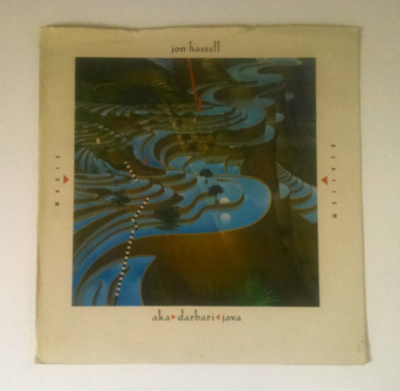 UK TEST PRESSING JON HASSELL - AKA DARBARI JAVA MAGIC REALISM LP +