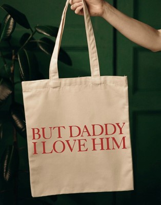 Taylor Swift TTPD Tortured Poets  But Daddy I Love Him  Tote Bag The Eras Tour 