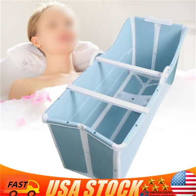 #ad #ad Folding Water Tub Bathtub Portable Adult Spa Bath Bucket Indoor Multi stage Use $105.70