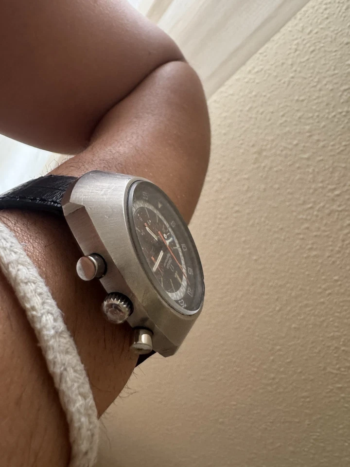 RELOJ OMEGA FLIGHTMASTER MOV. MECANICO MANUAL CAL.911 COMPAS TROPICAL AÑO 1970 - Imagen 2 de 4