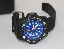 LUMINOX  Navy Seal Blue Quartz Strap Watch - 3500-1GBq - 45mm