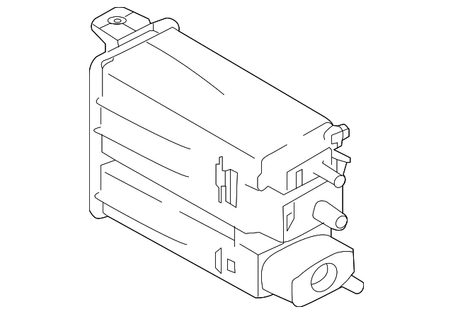 Bote de vapor genuino Nissan Rogue Sport 14950-6MA0B Foto 2 de 4