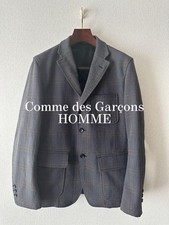 Comme des Garçons Check Polyester Jacket, Men's, , Casual Outerwear