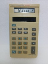 Texas Instruments TI-1706 Calculator Light / Solar Powered Vintage c.1980s