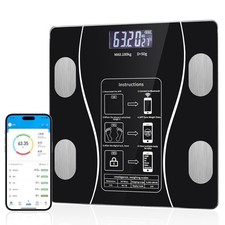 400lb Smart Scale for Body Weight Digital Backlit Display Bathroom Scale US