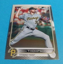 2022 Topps Chrome Zach Thompson RC #30 Pittsburgh Pirates 