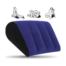 Inflatable Triangle Support Pillow - Ergonomic Back Cushion, Portable Multi-F...