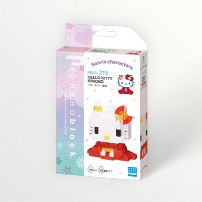   Nanoblock Hello Kitty Kimono  (NBCC-215) Japan Exclusive