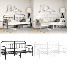Bettgestell Tagesbett-Rahmen Metall Daybed Bettsofa Metallbett Schlafzimmerbett