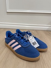 Size 9.5 - Adidas Breaknet Sleek Bright Royal Clear Pink W