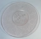 Pink Depression Glass Dogwood Macbeth Evans 12" Plate Platter