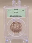 1944 Liberty Walking Half Dollar 50C PCGS MS64 - Old PCGS Holder